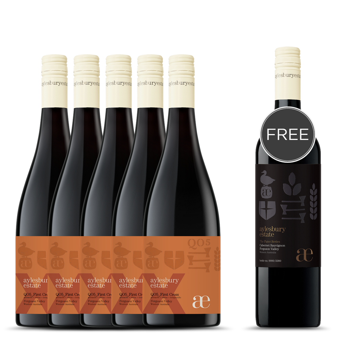 QO5 2024 First Cross Grenache Shiraz Tempranillo + Bonus Bottle (6pk)