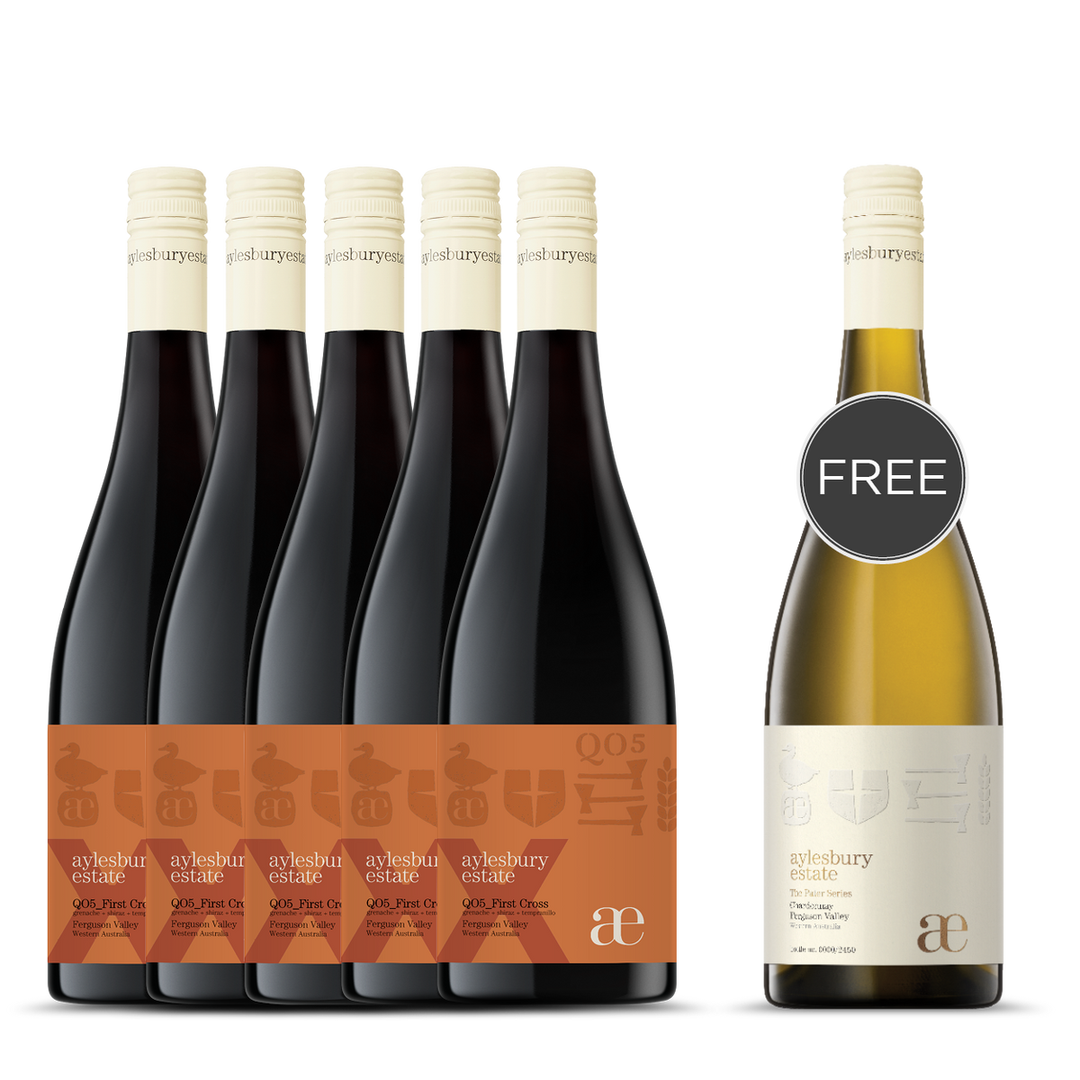 QO5 2024 First Cross Grenache Shiraz Tempranillo + Bonus Bottle (6pk)